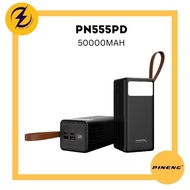 Pineng PN 555 PD (50000 mAh) Powerbank Large Capacity, QC 2.0 Fast Charging LED Lightning - Warranty