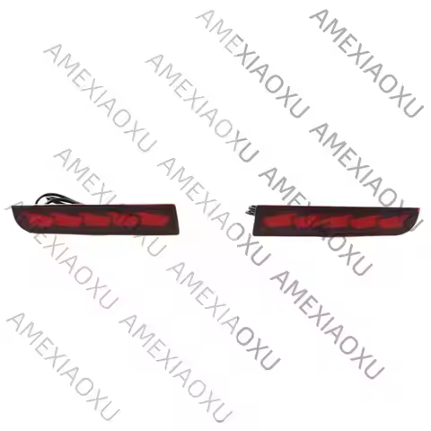 LED Rear Bumper Reflector Fog Lights For Mitsubishi Lancer 2008-2017 Evolution X 2008-2017 Outlander