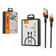 LDNIO LS531 1M 2.4A And Sync Data Cable For Micro / Iphone