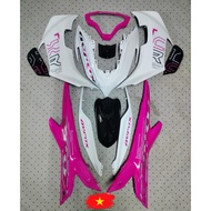 🇻🇳AEROX NVX V2 COVER SET VIETNAM PINK-WHITE 🩷