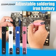 121GVPLDSHOP Mini Soldering Iron Kit, 510 Thread Battery Adjustable Voltage Electric Soldering Iron,