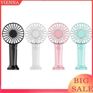 USB Rechargeable Mini Strong Wind Handheld Fan 3 Speeds Strong Wind Portable Fan Small Pocket Coolin