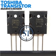 Transistor 2SA 1943 - 2SC 5200 ORIGINAL TOSHIBA ORIGINAL NOT KW