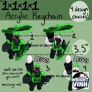 Forsaken Acrylic key chain 1x1x1x1 3.5 inch Wrightvinh