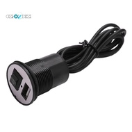 12-24V Universal USB Charger Motorcycle Power Adapter Socket USB Charger Waterproof Auto Charger Ada