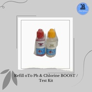 Refill Oto Chlorine Brand Boost/Test Kit Oto Phenol Chlorine Swimming Pool Original