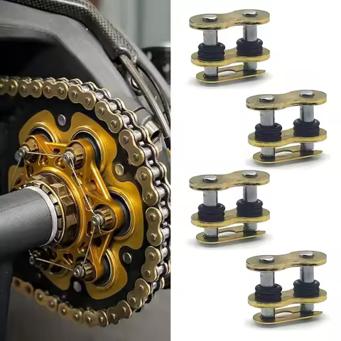 4pcs Motorcycle Chain Buckle Ring Link 428 520 525 530 Heavy Chain Connecting Connector Joint Link W