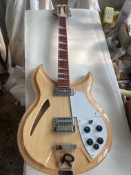 YUMIYA Model 381 Rickenbacker 12 string Electric Guitar Flame Maple Top Semi Hollow Body 2 Toaster R