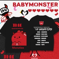 T-Shirt LZ59 BABYMONSTER RAMI AHYEON RORA ASA summer T-shirt Anime Short Sleeve Top