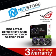 ASUS ROG ASTRAL GEFORCE RTX 5080 16GB GDDR7 OC EDITION GRAPHIC CARD - 90YV0LV0-M0NA00
