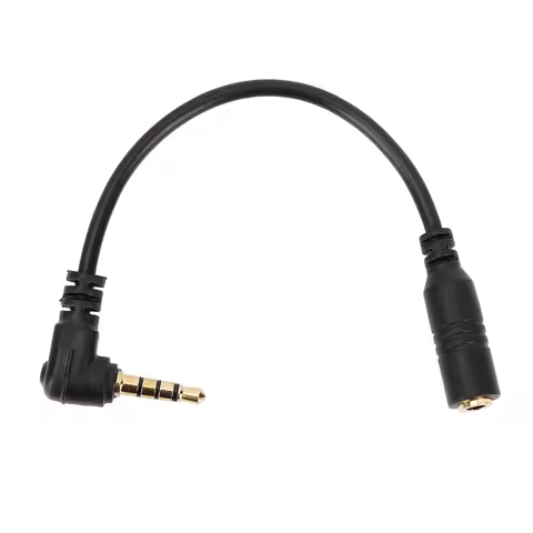 TRS to TRRS Converter Cable Earphone Adapter Cable 3.5mm Earphone Headphone Adapter Connector TRS to