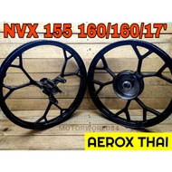 Sport Rim nvx v1 nvx v2 Yamaha  Aerox Thai (3B) B99 NVX155 160/160/17' (3B)  B-99 899 Black Colour N