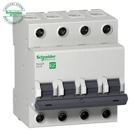 MCB Easy9 4P 4.5kA  400V - Cầu dao / Aptomat tự động Schneider Electric - dòng điện 40A 50A 63A EZ9F