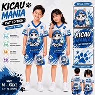 Junior Kids Jersey Set Ages 2-7 Years Kicau Mania Printing Latest Trend