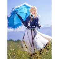 Violet Evergarden COS Violet COS Clothing Violet cosplay Wig Rain Box Shoes