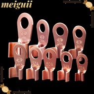 MEIGUII 10pcs/pack OT Cable Connector Kit, OT Type 10A-80A OT Wire Nose Terminal Crimp, Non-Insulate