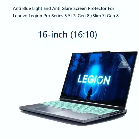 2X Anti Glare Screen Protector for Lenovo Legion Pro 5 5i 7i Gen 8 Gen 9 /Slim 5 5i 7i Gen 8 16"/Leg
