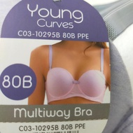 Young Curves Bra Half Cup Underwire YCB0295 size 36B