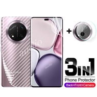 Honor X9c 5G 3in1 Front Back Lens Hydrogel Film For Honor X9c Smart HonorX9c Smart 5G Smartphone Scr