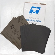 MT WATERPROOF ABRASIVE PAPER / SAND PAPER / KERTAS PASIR (CP60 - CP3000)