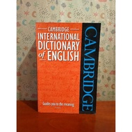 Cambridge International Dictionary of English
