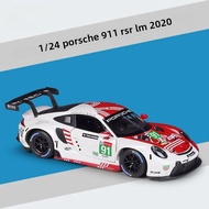 Porsche 911 Dakar Tỉ Lệ 1:24 Hợp Kim Hình Xe Ô Tô Đồ Chơi Điều Khiển Từ Xa Với Đế Hoàn Thiện Xe Sưu