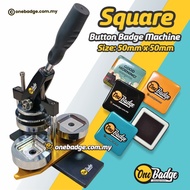 Square Fridge Magnet Button Badge Machine | 50mm x 50mm Fridge Magnet Maker | Onebadge™