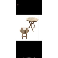 Square folding table 50x50x70cm