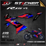 Sticker STRIPING Variation SEMIFULL R15 V3/R15 VVA-Motorcycle STICKER R15 V3