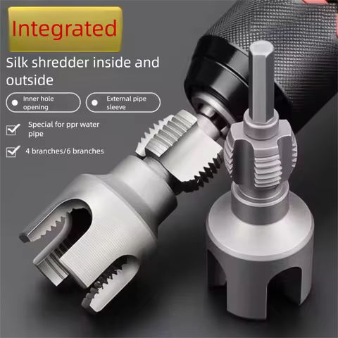 PPR Pipe Threader Kit Internal & External Pipe Threading Tool, Carbon Steel Die Set for PPR Pipe Tap