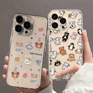 Cartoon Jellycat Foods Animal Case Cover For OPPO Reno 13 Pro 13f 12F 11F 11 12 10 A5 Pro Plus A94 A