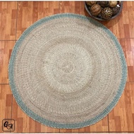 ♞,♘,♙GA-A008 - Abaca Round Carpet Green - Small sizes - Natural material - 40 & 60 inches