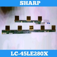 Tcon TV SHARP LC-45LE280X Tcon TV LED SHARP LC45LE280X Tcon 45LE280X Tikon 45LE280X