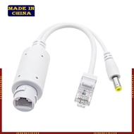 HIk Networking PoE 48V to 12V Splitter Adapter Kit 10 100Mbps for Voip Phones