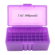 Tactical 50 Round Rifle Ammo Box Flip-Top Carrying Ammo Box for 243 .308 Win 7.62x39mm Ammo Carrying