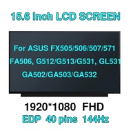 15.6 144Hz Laptop LCD Screen LM156LF2F01/02/03 for ASUS FX505/506/507/571, FA506, G512/G513/G531, GL
