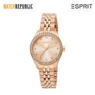 Esprit Aila Rose Gold Stainless Steel Watch for Women EES1L279M0075