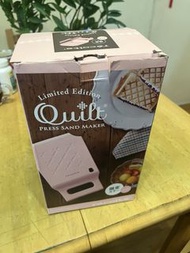 Recolte Quilt 三文治機，9 5%新，特別版，太子地鐵站交收