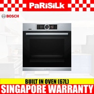 (Bulky) Bosch HNG6764S6 Built-In Oven with Steam and Microwave Function (67L)