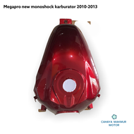 TANGKI BENSIN TZENG MEGAPRO NEW 2011 MONOSHOCK CARBURATOR MERAH