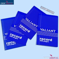 Valiant Big Record Book Notebook Big Hard Cover 150/200/300/500 Pages Record Book Stationery Quality