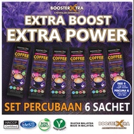 [TRIAL SET] Kopi Booster Power - Tongkat Ali, Ginseng, Fenugreek, Ashwagandha, Maca Herba Kuat Lelak