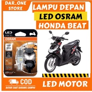 NEW PRODUCT LAMPU DEPAN LED MOTOR HONDA BEAT KARBU ORIGINAL OSRAM