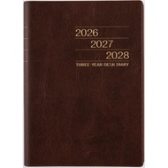 Takahashi Planner 2026 A5 3-Year Desk Diary Brown No.63 (Starts from January 2026)