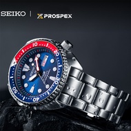 Seiko_SRPE99K1 นาฬิกา PROSPEX Series PADI Blue Dial Water Ghost สายเหล็กนาฬิกาสำหรับผู้ชาย