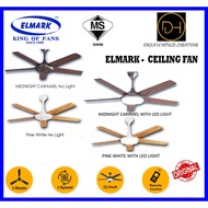 Elmark 52" Remote Control LED Ceiling Fan With ABS Blade & Super 188mm Motor TP102