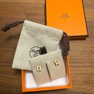 全新 Hermes mini pop H earrings