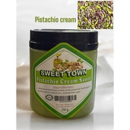 pistachio cream great taste can spread green pistachio sauce 250g