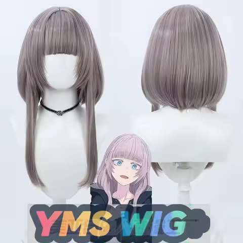 【YMS WIG】All Night Song - Bob Cut Nanakusa Nazuna Cosplay Wig With Long Sideburns