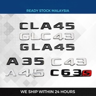 READY STOCK Mercedes Benz AMG Logo AMG Emblem A35 A45 C43 C63 E63 C63s E63s CLA45 GLA45 GLC63 GLS63 